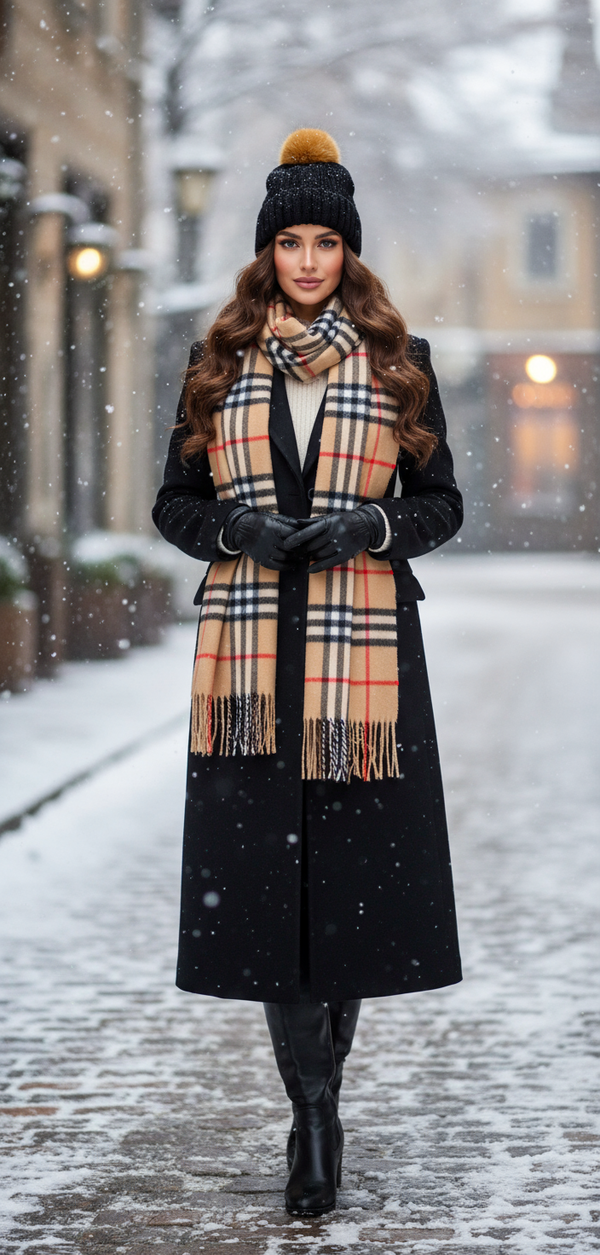 WWL22 Ladies Hat & Scarf Set