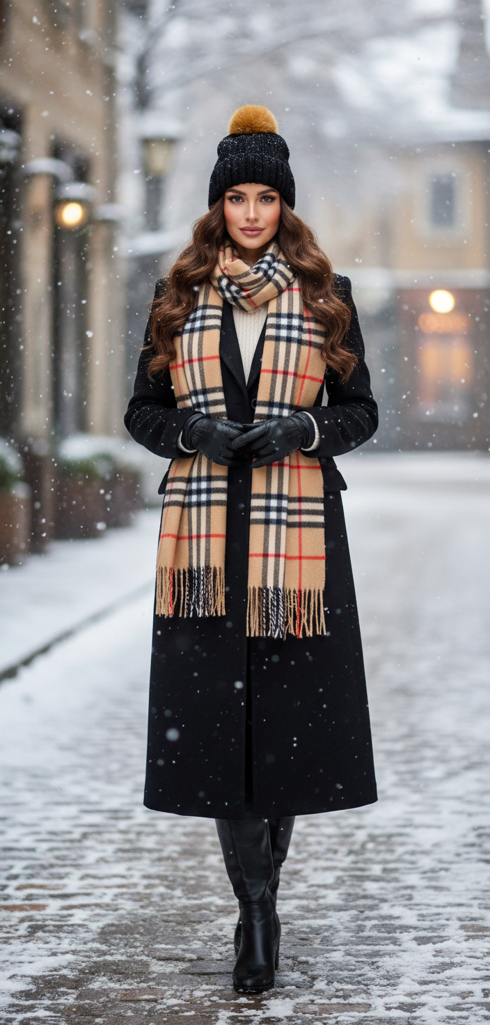 WWL22 Ladies Hat & Scarf Set