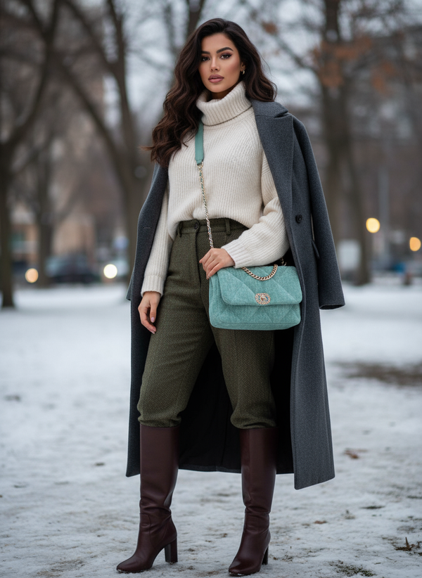 Jenny Glow Handbag 127C GREEN HANDBAG