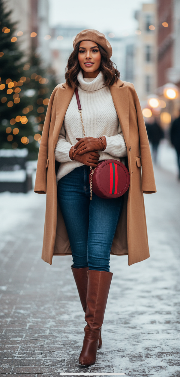 Jenny Glow Handbag 103C Wine