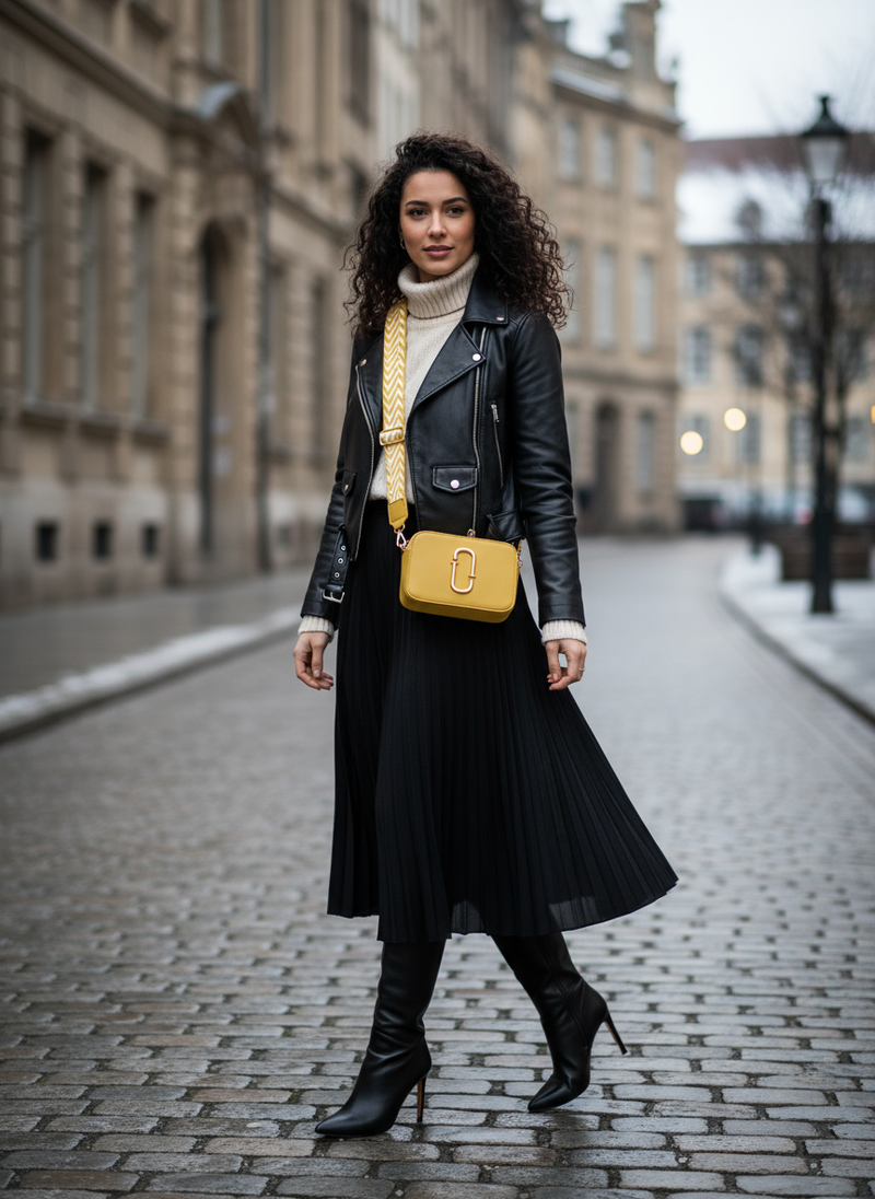 Jenny Glow Handbag 130E YELLOW MINI