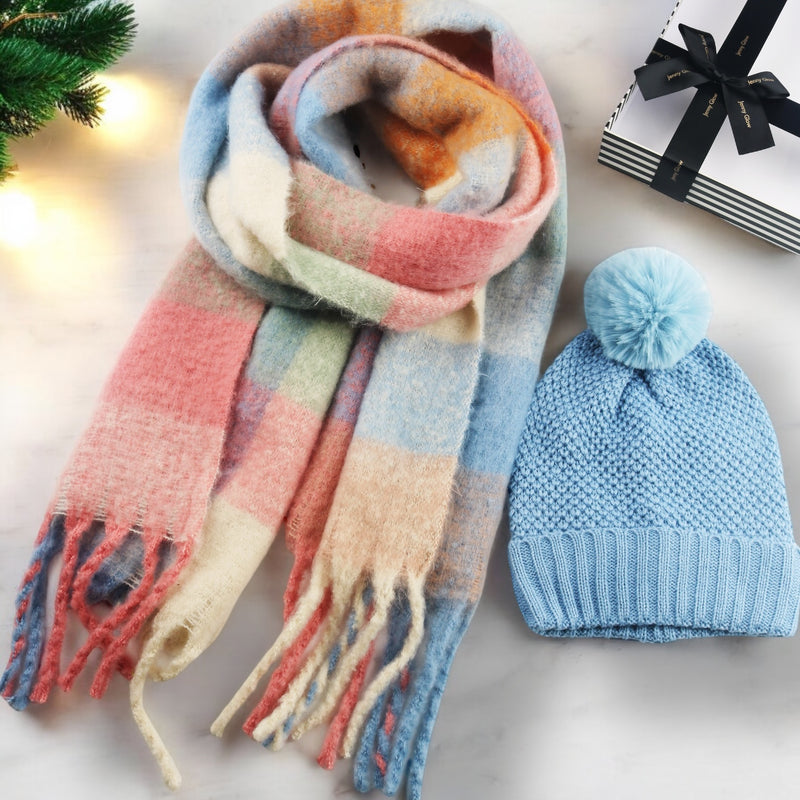 WWL26 Ladies Hat & Scarf Set