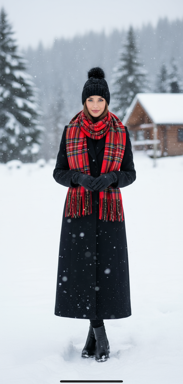 WWL25 Ladies Hat & Scarf Set