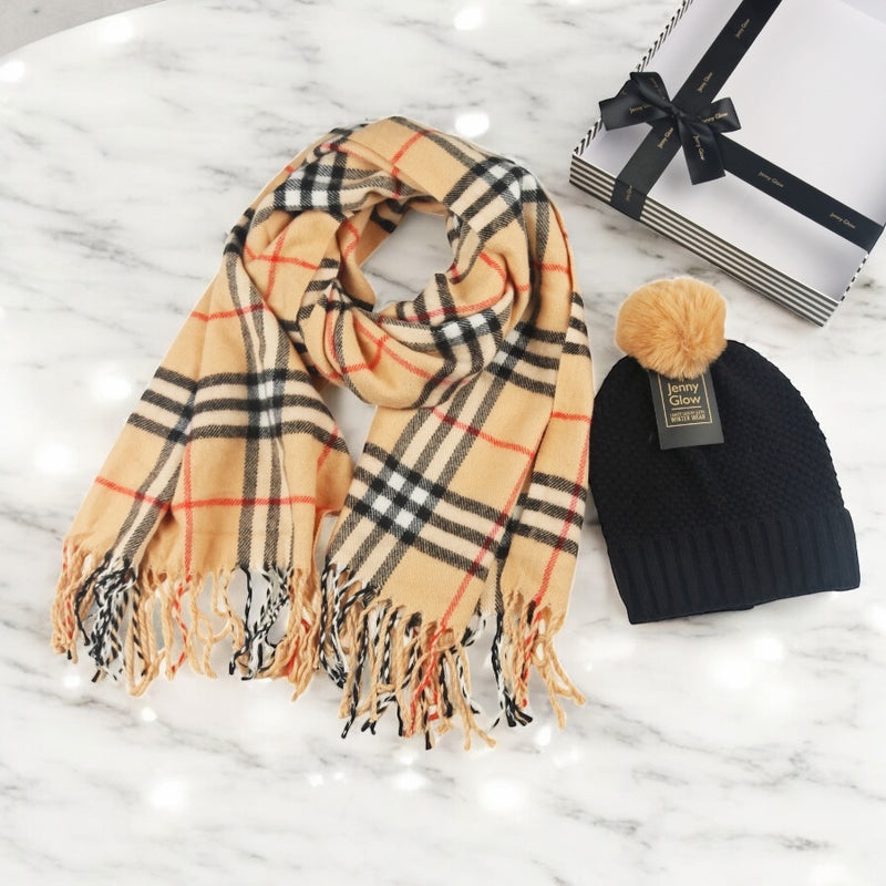 WWL22 Ladies Hat & Scarf Set