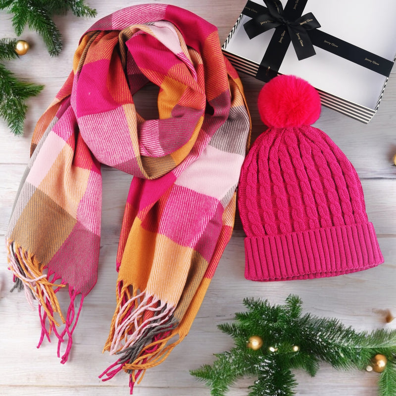 WWL24 Ladies Hat & Scarf Set
