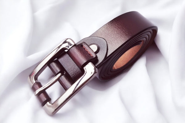 BLT 02 Mens Leather Belt with Gift Box
