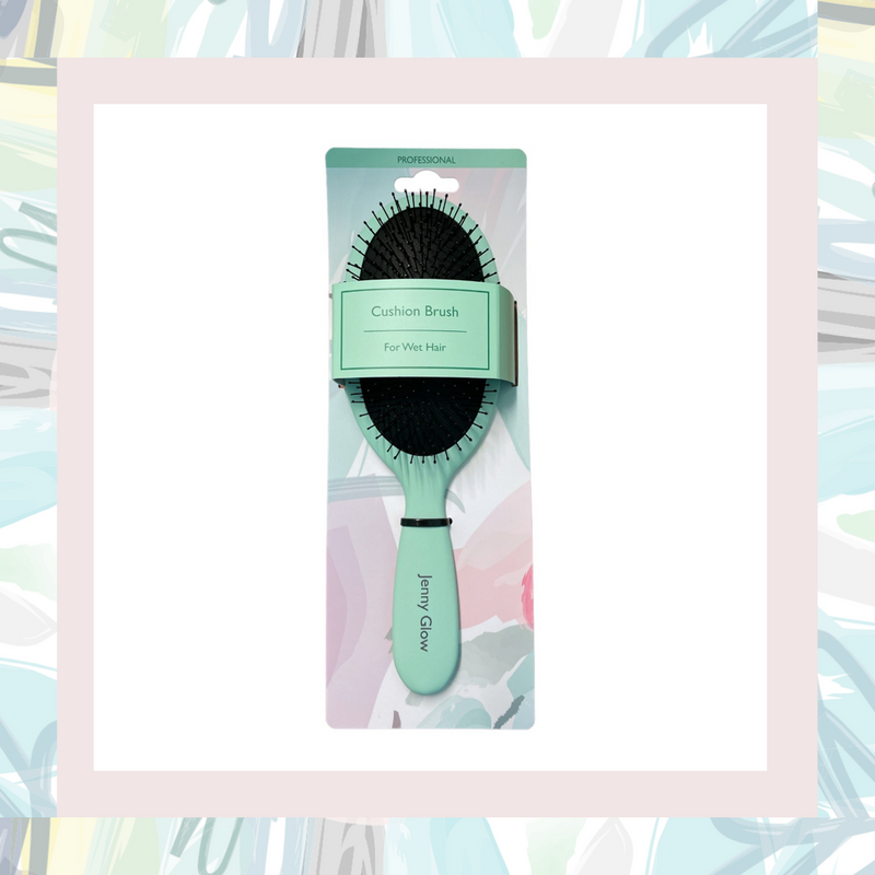 Cushion brush for wet hair