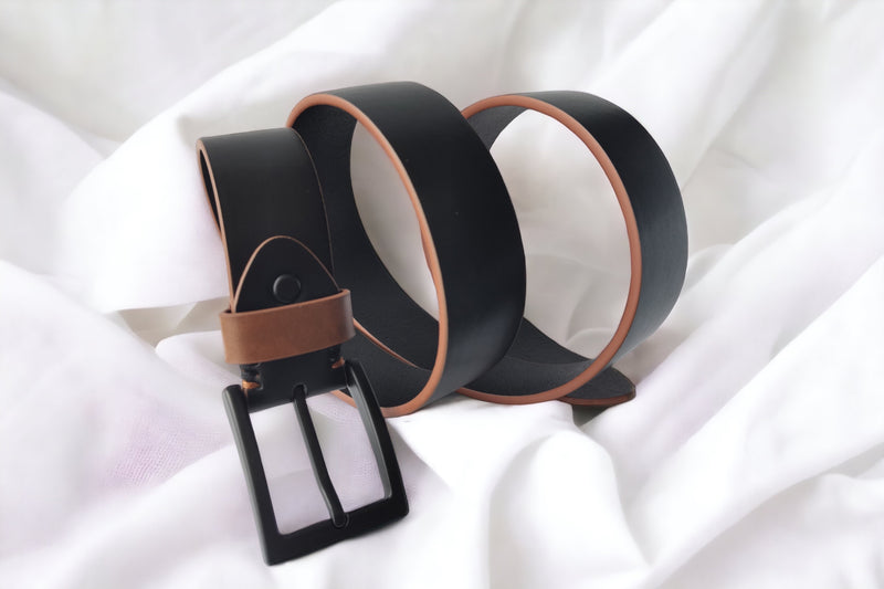 BLT 08 Mens Leather Belt with Gift Box