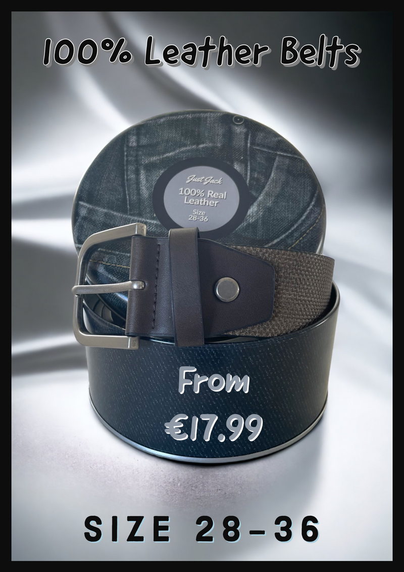 BLT 15 Mens Leather Belt with Gift Box