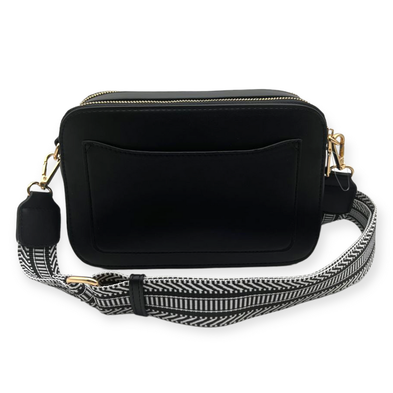 Jenny Glow Handbag 116A BLACK HANDBAG